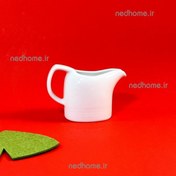 تصویر سس خوری بزرگ سفید چینی زرین قالب هتلی 