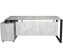 تصویر میز مدیریت طرح سنگ مرمر 