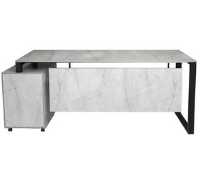 تصویر میز مدیریت طرح سنگ مرمر 