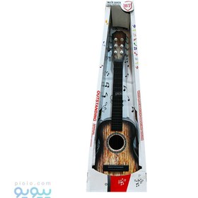 تصویر اسباب بازی گیتار کودک طرح عروسکی و چوبی آیتم BT10601 تک و عمده 