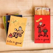 تصویر کبریت بلند رنگی 