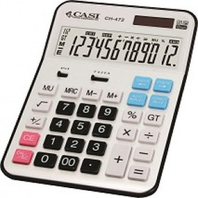 تصویر ماشین حساب کاسی مدل سی اچ 472 ا CH-472 Calculator CH-472 Calculator