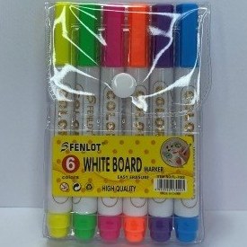 تصویر ماژیک وایت برد 6رنگ 