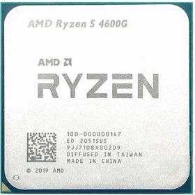 تصویر سی پی یو ای ام دی باکس Ryzen 5 4600G CPU AMD Ryzen 5 4600G 3.7GHz AM4 BOX CPU