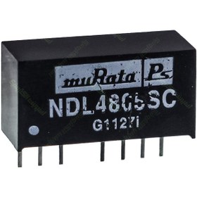 تصویر مبدل ولتاژ موراتا 100 میلی آمپر MURATA NDL4805SC DC/DC IN:48V OUT:5V 