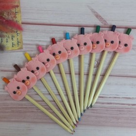 تصویر سرمدادی طرح خوک 