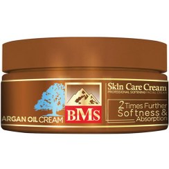 تصویر کرم نرم کننده کاسه ای روغن آرگان 100گرمی بی ام اس Bms Argan Oil Softening Cream 100g