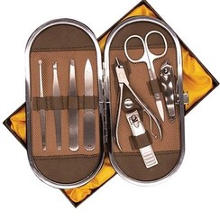 تصویر ست مانیکور ۸ عددی زد وان مدل Z557 بیضی بزرگ 