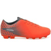 تصویر کرامپون فوتبال سرگی آگ 3 اف ایکس نئون ترنجی تیره و خاکستری | Kinetix | 705282301 | اورجینال 