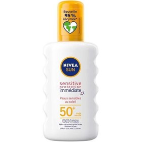 تصویر اسپری ضد آفتاب کودک نیوا مخصوص پوستهای حساس Nivea Sun Sun Spray spf 50 