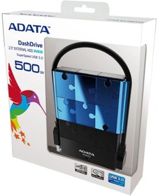 تصویر هارددیسک اکسترنال ای دیتا مدل دش درایو HV610 ظرفیت 500 گیگابایت ا Adata Dashdrive HV610 External Hard Drive - 500GB Adata Dashdrive HV610 External Hard Drive - 500GB