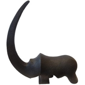 تصویر مجسمه کرگدن کلاسیک 