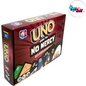 تصویر بازی فکری اونو 168 کارت نو مرسی بردیا Bardia NO Mercy UNO 168 Cards