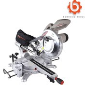 تصویر فارسی بر کشویی 1800 وات کرون مدل CT15233P Crown CT15233P Miter Saw