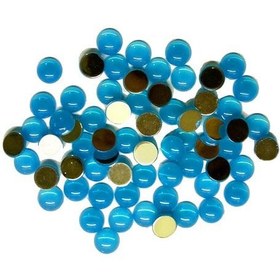 تصویر مروارید رنگی نیمه 