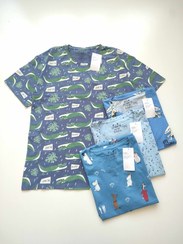 تصویر تیشرت نخ پنبه قواره بزرگ H&M اورجینال - کد H&M