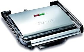 تصویر Tefal Inicio Panini Grill, 2000 Watts, Multi-Colour, Stainless Steel/Plastic, Gc241D28.&quot;Min 1 year manufacturer warranty&quot; 