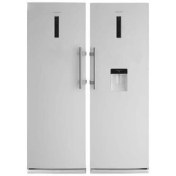 تصویر یخچال فریزر دوقلو 17 فوت یخساران مدل مروارید 17 foot Yakhsaran twin fridge-freezer, pearl model