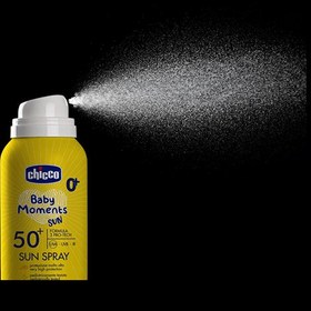 تصویر اسپری ضدآفتاب 150میل spf50 با چرخش 360درجه چیکو Chicco (اورجینال) 