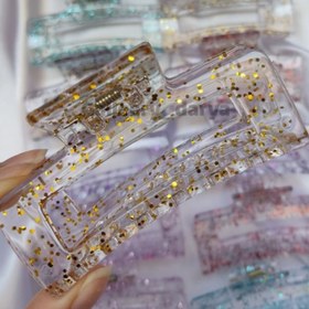 تصویر Purchase of glittery and shiny hair clip made of durable plastic 
