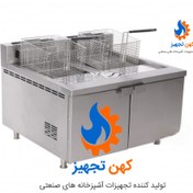 تصویر سرخ کن گازی مبله و رو میزی 