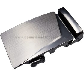 تصویر سگک کمربند ریلی اتوماتیک رنگ دودی سایز 3.5 