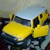 تصویر ماکت ماشین فلزی تویوتا FJ کروزر موزیکال 