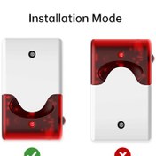 تصویر دستگاه هشدار صوتی تصویری دیتالاگرهای بلوتوثی مدل Blue Tag A100 The Bluetooth Data Logger Visual and Audio Alarm Device, Model Blue Tag A100