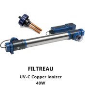 تصویر دستگاه UV تصفیه آب Filtreau مدل UV-C Copper ionizer 40W 