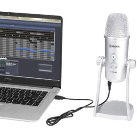 تصویر میکروفون باسیم بویا مدل BY-PM700SP Boya BY-PM700SP Wired USB Microphone