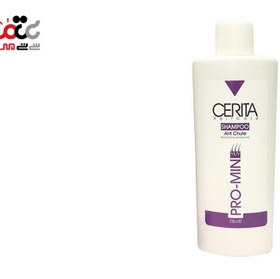 تصویر شامپو ضد ریزش سریتا پرومین مناسب انواع مو Cerita shampoo for all hairs Pro Min anti chute 200ml