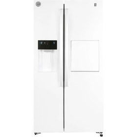 تصویر یخچال ساید بای ساید 32 فوت دوو مدل DES-3340MW ا Daewoo Paramo Series DES-3340MW 32-Cubic Side by Side Refrigerator Daewoo Paramo Series DES-3340MW 32-Cubic Side by Side Refrigerator