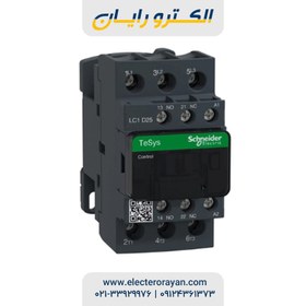 تصویر کنتاکتور اشنایدر مدل D25 