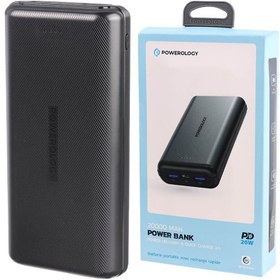 تصویر پاوربانک 20000 میلی آمپر 20 وات پاورولوژی مدل Power Bank 20W ا Powerology PPBCHA28 Powerology PPBCHA28