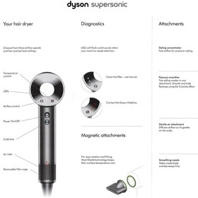 تصویر سشوار حرفه ای مدل Supersonic HD015 دایسون Dyson Supersonic HD015