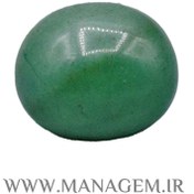 تصویر سنگ آونتورین سبز تامبل شده 