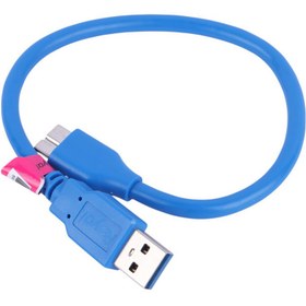 تصویر کابل هارد Royal USB3.0 30cm Royal USB3.0 30cm HDD Cable