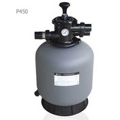 تصویر فیلتر شنی تصفیه آب با شیر چند حالته 7.8 مترمکعب بر ساعت ایمکس مدل P450 ا EMAUX P450 , Sand filter for water purification with multi-mode valve 7.8 m3/hr EMAUX P450 , Sand filter for water purification with multi-mode valve 7.8 m3/hr