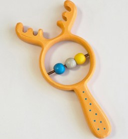 تصویر جغجغه چوبی کودک کد 03 