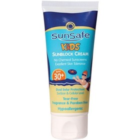 تصویر کرم ضد آفتاب کودکان SunSafe SPF30 SunSafe Sunblock Cream SPF30 For Kids 50ml