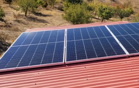 تصویر پنل خورشیدی مناسب باغ ویلا و برق اضطراری Off Grid 