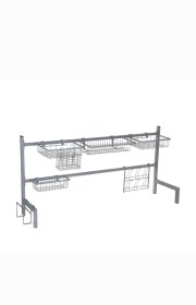 تصویر آبچکان رو میزی - مشکی / 120 Dish Rack Countertop
