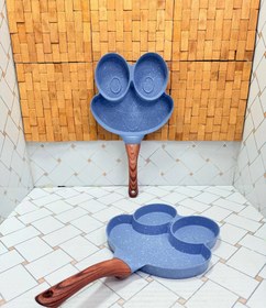 تصویر تابه گریل سه خانه 