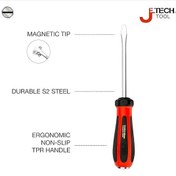 تصویر پیچ گوشتی ضربه خور دو سو 100-6 برند Jetech جتک 