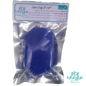 تصویر خمیر گل چینی آبی تیره250g 