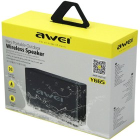 تصویر اسپیکر بلوتوثی رم خور Awei Y665 Awei Y665 portable outdoor wireless speaker