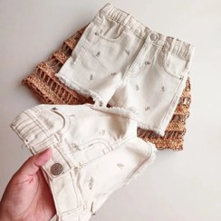 تصویر شلوارک گلدوزی دخترانه سایز ۲ تا ۵ سال 