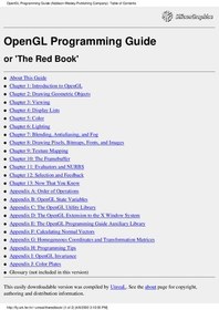 تصویر دانلود کتاب OpenGL Programming Guide: The Official Guide to Learning OpenGL, Release 1 1993 کتاب انگلیسی راهنمای برنامه نویسی OpenGL: راهنمای رسمی برای یادگیری OpenGL، نسخه 1 1993