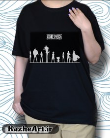 تصویر تیشرت چاپی طرح انیمه وان پیس ۰۱ T shirt Anime one piece 01