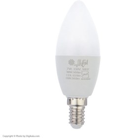 تصویر لامپ شمعی LED اشکی افراتاب Afratab AF-C37-7W E14 7W Afratab AF-C37-7W E14 7W LED Bulb